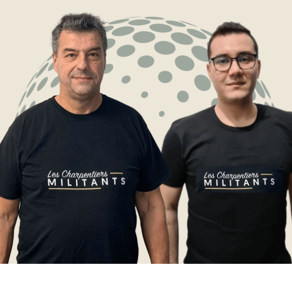 Antoine Saez et Abderrahmane — Les Charpentiers Militants